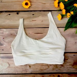 Lululemon Align Bra Light Support  White Size 4 NWT